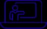 icono de laptop abierta