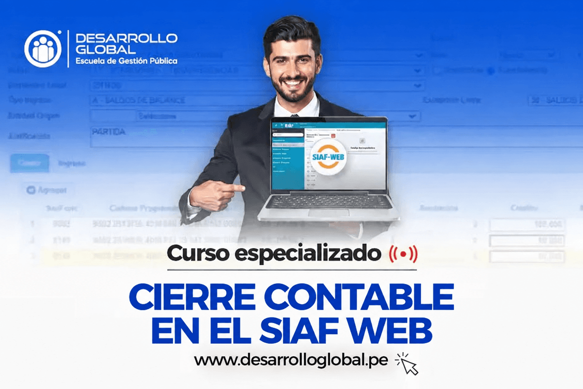 CIERRE CONTABLE EN EL SIAF WEB
