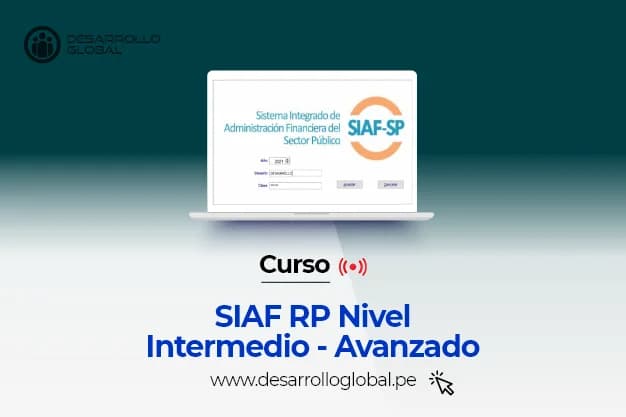 imagen de Curso SIAF SP entorno WEB Intermedio - Avanzado